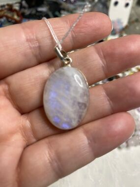 Moonstone Sterling Silver Pendant